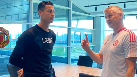 'Ronaldo có thể thay Solskjaer làm HLV của MU trong 18 tháng nữa'