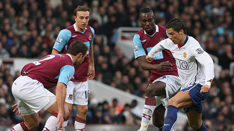 Ronaldo có thành tích thế nào khi đối đầu West Ham?