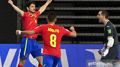 Bao nhiêu đội đã vào Vang knock-out VCK FIFA Futsal World Cup? 