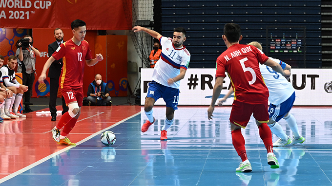 ĐT futsal Việt Nam chơi bóng đầy tự tin trước những đối thủ đẳng cấp