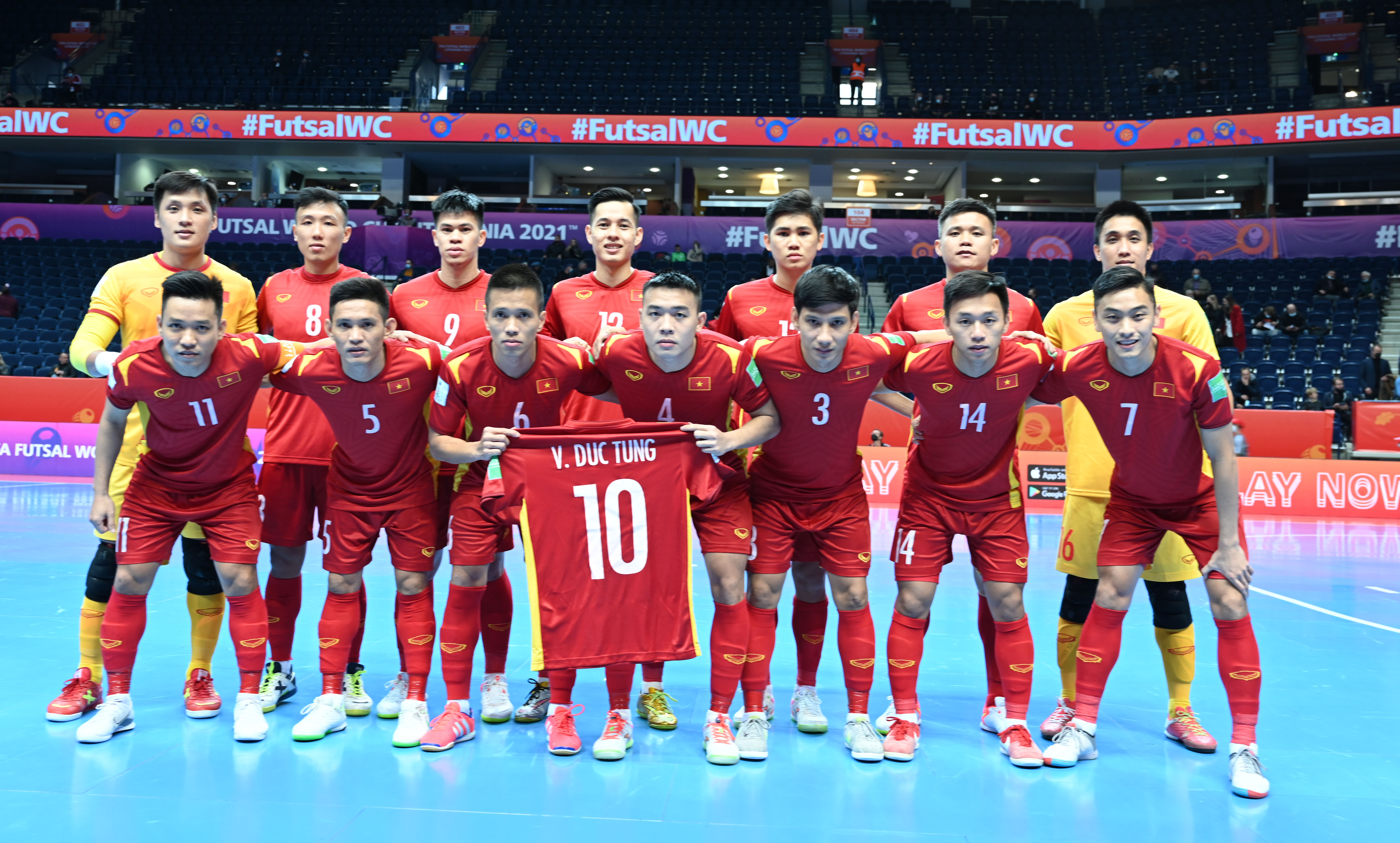 ĐT futsal Việt Nam xuất quân mà không có Đức Tùng và HLV Minh Giang