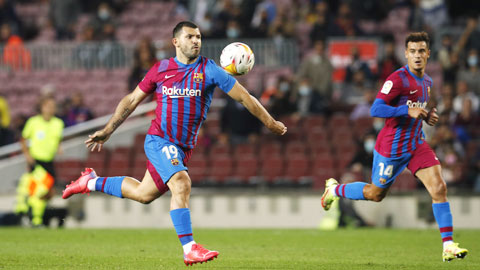 Aguero có trận ra mắt Barca