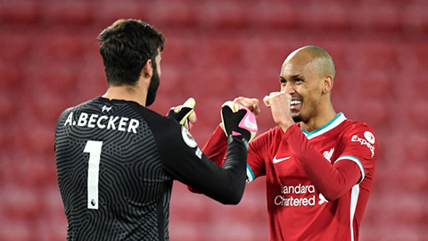 Liverpool mất cả Alisson và Fabinho ở trận gặp Watford