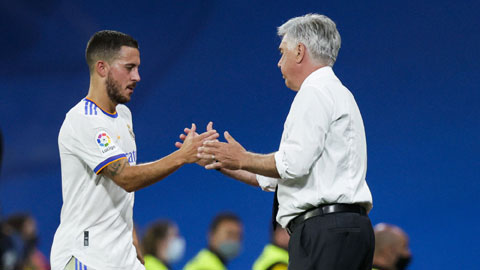 Ancelotti vẫn loay hoay với Hazard