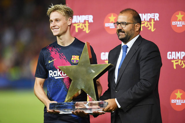 De Jong rất tự tin Barca sẽ sớm lấy lại thói quen chiến thắng