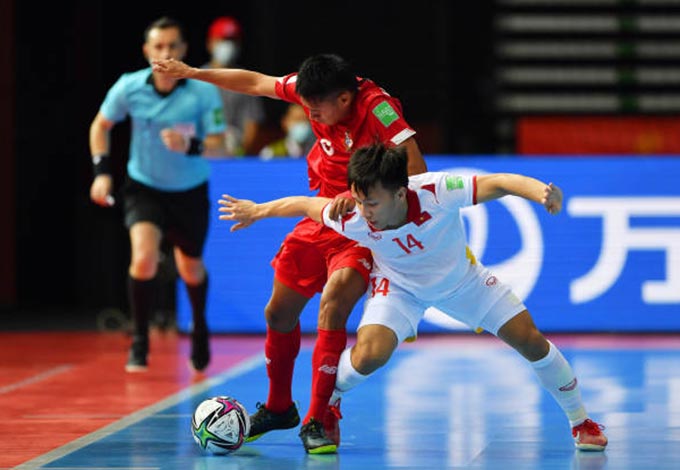 Văn Hiếu đã có giải đấu ấn tượng cùng ĐT futsal Việt Nam