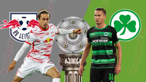 Soi kèo Leipzig vs Greuther Fuerth, 20h30 ngày 23/10