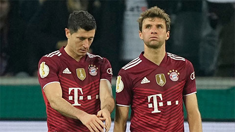 Bayern nhận trận thua đậm nhất trong hơn 4 thập kỷ