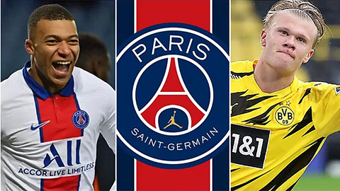 PSG sẽ mua Haaland nếu Mbappe ra đi