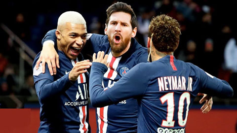 Người Paris kỳ vọng Messi (giữa) sẽ giúp PSG lần đầu tiên giành Champions League