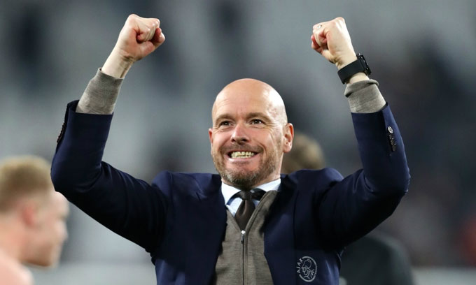 Ten Hag đã khẳng định được tên tuổi ở Ajax