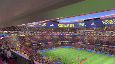 Barca xây tương lai bền vững bằng dự án cải tạo Nou Camp