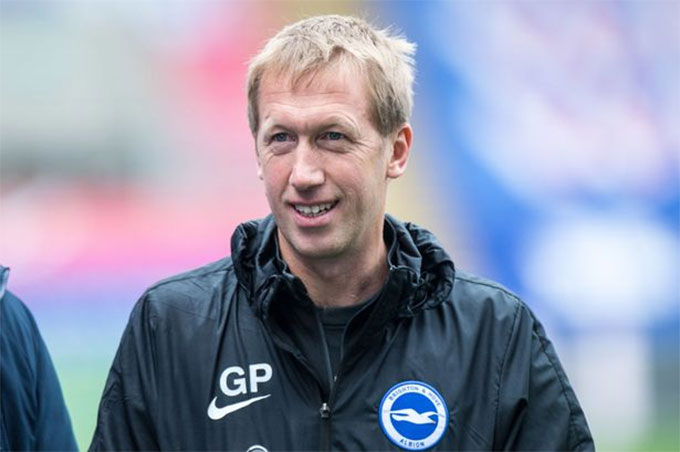 HLV Graham Potter đang giúp Brighton bay cao ở Premier League