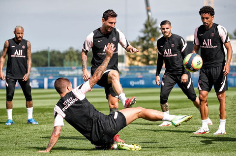 Phần lớn cầu thủ trong đội hình PSG đều tới từ nước ngoài