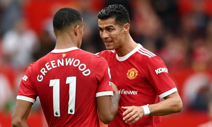 Greenwood và Ronaldo đang có vấn đề với nhau