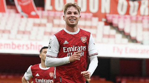 Arsenal bay cao nhờ Smith-Rowe