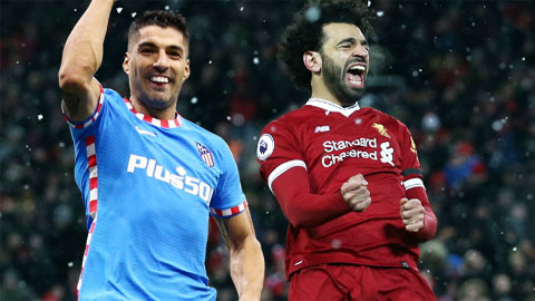 Atletico vs Liverpool: Khi Salah gặp Suarez