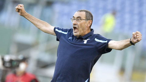 Ngả mũ trước Lazio - Sarri