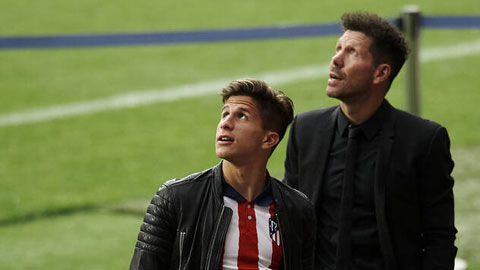 'Hổ phụ' Diego Simeone sinh 'Hổ tử' Giuliano