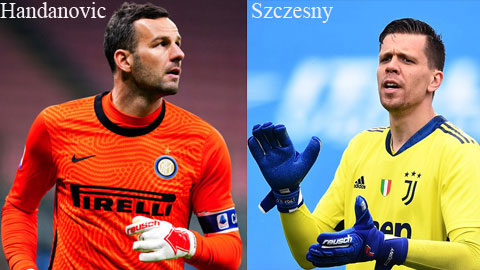 Handanovic vs Szczesny: Cuộc so găng của những người khốn khổ