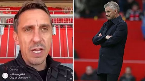 Gary Neville nói gì về khả năng MU sa thải HLV Solskjaer?