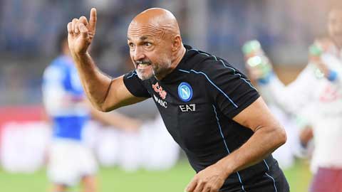 Luciano Spalletti giành giải  HLV xuất sắc nhất tháng 9