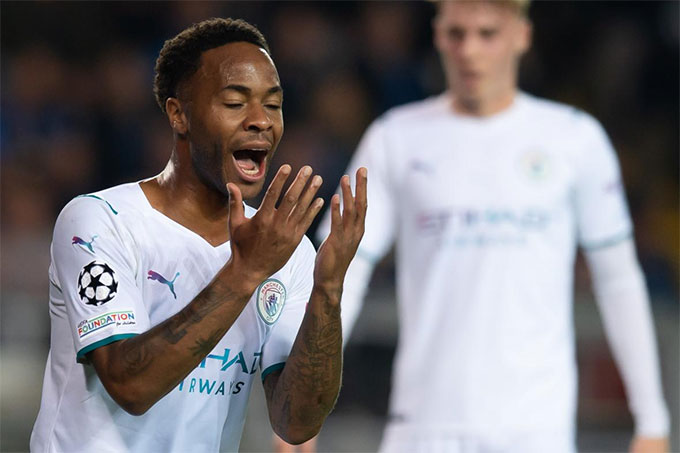 Sterling mới ghi 1 bàn cho Man City kể từ đầu mùa