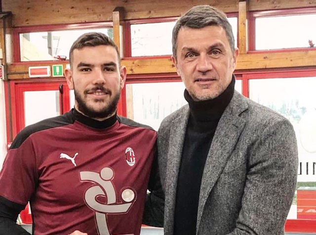 Theo Hernandez có quan hệ rất tốt với GĐKT Paolo Maldini của Milan