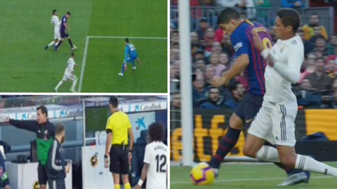 Tình huống VAR can thiệp mang về quả phạt 11m cho Barca