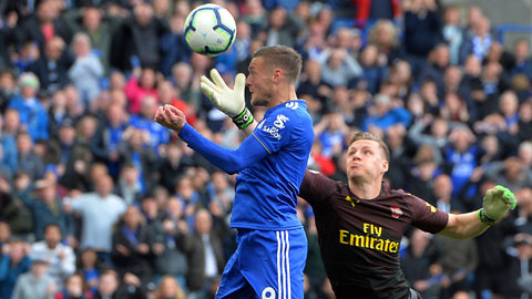 Vardy, hung thần của Arsenal