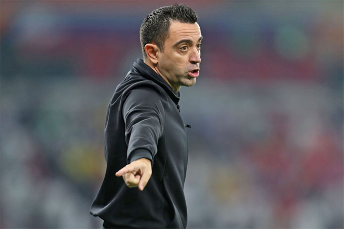 HLV Xavi vốn là cầu thủ cũ của Barca