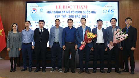 Bốc thăm xếp lịch thi đấu Giải bóng đá nữ VĐQG - Cúp Thái Sơn Bắc 2021