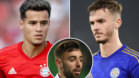 Bruno Fernandes có thể đá như Maddison và Coutinho nếu MU đổi HLV