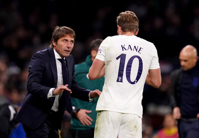 Conte cần giúp Kane sớm lấy lại phong độ