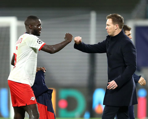 Upamecano hưởng lợi khi được làm việc cùng HLV Nagelsmann từ Leipzig cho tới Bayern