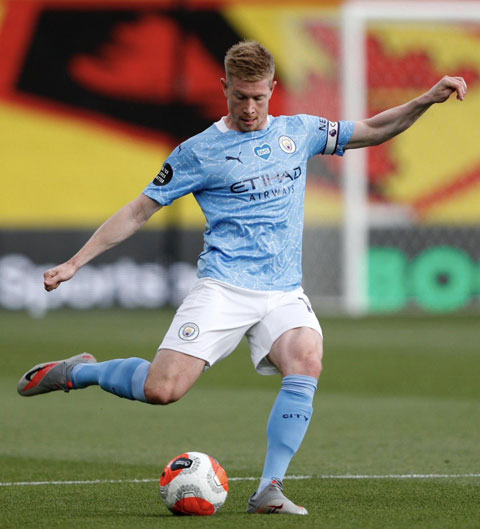 Kevin De Bruyne đang được coi là một trong những tiền vệ toàn năng nhất của bóng đá đương đại