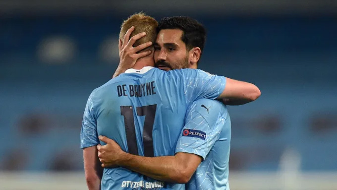 Gundogan và De Bruyne là số ít cầu thủ mà Man City cần thay thế trong tương lai gần