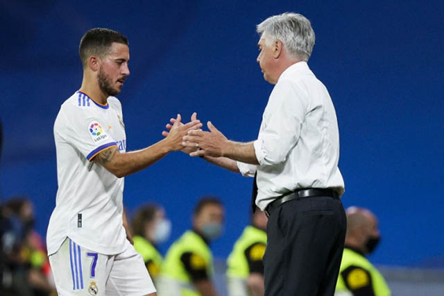 Hazard hiện cũng không nằm trong kế hoạch của HLV Ancelotti