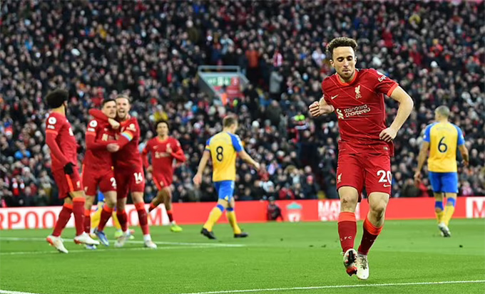 Jota ngày một quan trọng với Liverpool