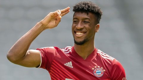 Barca hỏi mượn Kingsley Coman