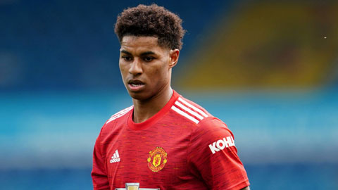 Rashford giận dỗi vì phải ngồi dự bị