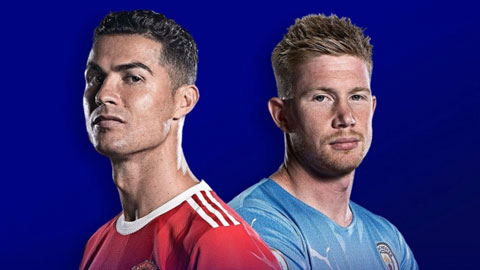 Ronaldo gặp lại De Bruyne: Cơ hội phục hận của CR7