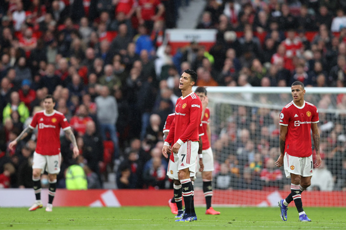 Ronaldo và Greenwood không kết hợp tốt với nhau ở trên hàng công