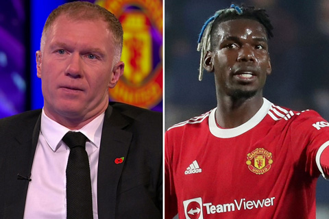 Scholes chê Pogba mãi không trưởng thành