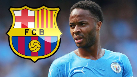 Sterling cầu xin Man City cho anh đến Barca