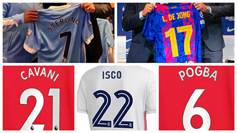 Sterling, Cavani, Isco và Pogba có thể làm rung chuyển phiên chợ đông 2022