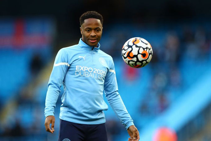 Sterling đang không được trọng dụng tại Man City