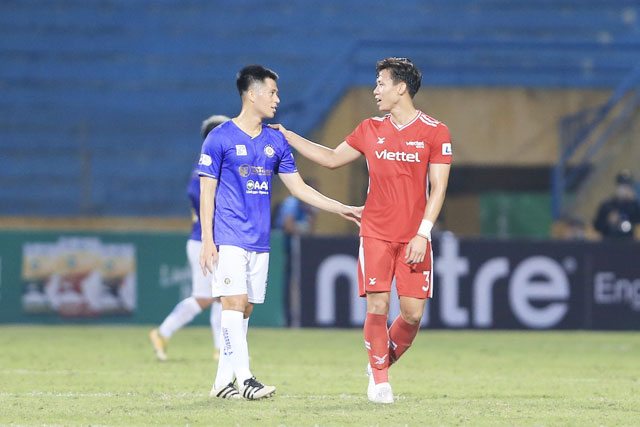 Các CLB tham dự V.League 2022 đều có nhà tài trợ trang phục thi đấu - Ảnh: MINH TUẤN