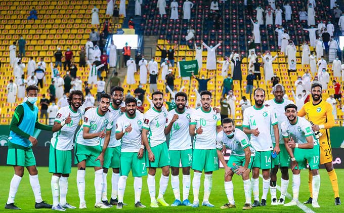 Saudi Arabia thẳng tiến đến mục tiêu dự VCK World Cup 2022 sau chiến thắng khởi đầu trước Việt Nam - Ảnh: AFC