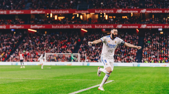 Benzema kết thúc năm 2021 đầy ngọt ngào